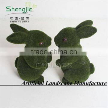 New Style Artificial Topiary Animal for Christmas Day Decoration