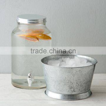 Galvanised Steel Ice Bucket