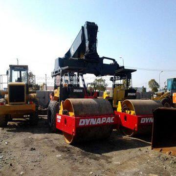 Dynapac Smooth Road Roller Compactors With Smooth Rollers With Open Top Cabine photo-5