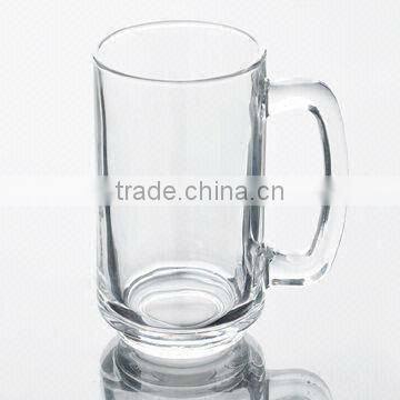 Clear creative style beer glass mug