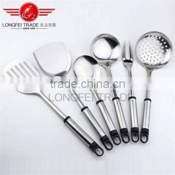 410 with magnet stainless steel kitchen utensil set / cooking utensil