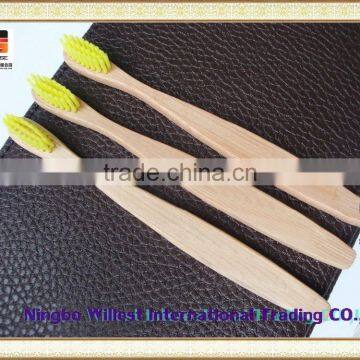 Original Ecological Natural Green Bamboo Fiber Toothbrush for Homestay Hotel photo-5