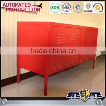 Popular in Korean Market Metal ps Storage Cabinet Steel Wardrobe With tv Cabinet photo-5