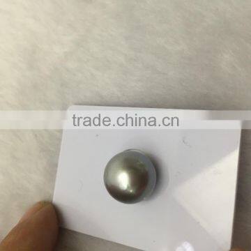 13-14mm Wholesale Cultured Grey Tahitian Pearl Beads photo-2