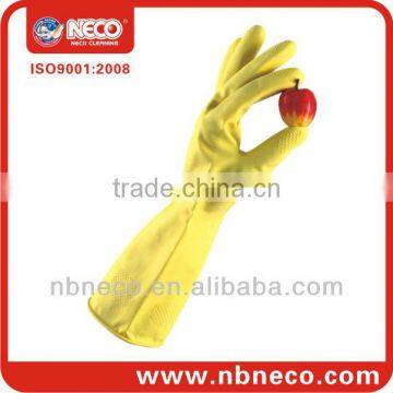 latex cleaning glove/kitchen rubber glove