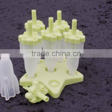 BPA Free 5 Lolly Plastic Ice Popsicle Mold photo-4