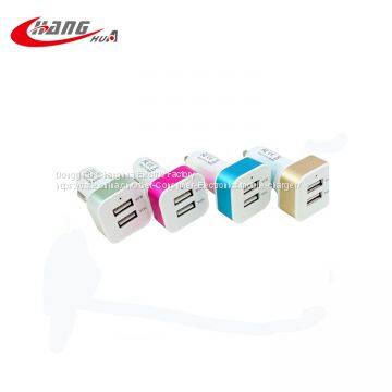 Portable USB Charger Cell Phone 2 Usb Car Charger photo-3