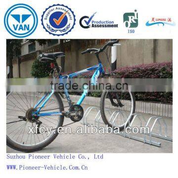 strong and durable with rust prevention floor mounted outdoor bike rack