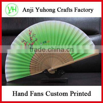 Customize Promotional Bamboo Summer Portable Hand Fan photo-4