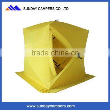 Yellow Color for Camping 2-person Ice Fishing Tent Covers for Sale photo-2