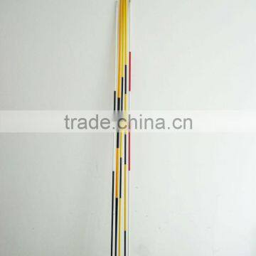 Good corrosion resistant golf flag pole,customized fiberglass golf flag pole