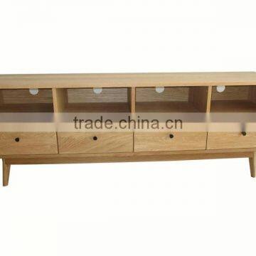 Popular Product of Japanese Style 4drawer TV Wooden Stand photo-2