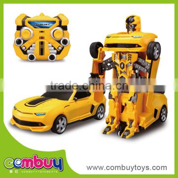 New product 2.4G remote control super change robot toy