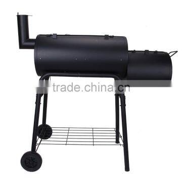 Chimney BBQ / BBQ Grill / Smoker BBQ Deluxe Charcoal BBQ Grill With Trolley photo-5