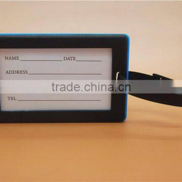 Silicone Hang Tags Cute Pvc Rubber Luggage Tag , Soft Silicone Pvc Luggage Tag photo-5