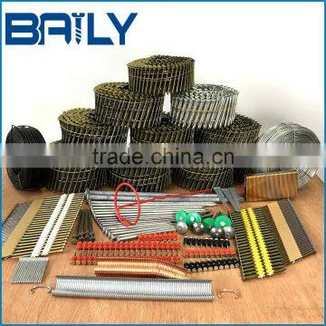 high quality & best price Welded wire ring coil nails/bulk nails for automatic pallets machines