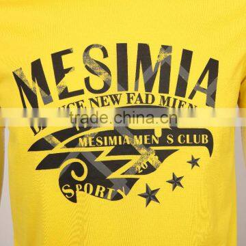 Mens Fashion Design Cotton Plain Bright t Shirt photo-4