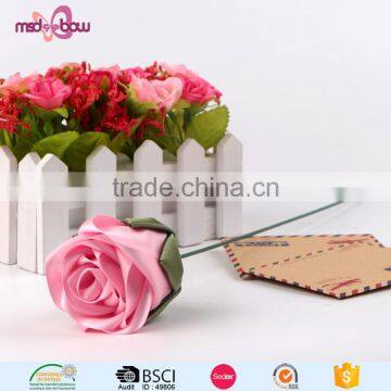 Wholesale Wedding Decoration Artificial Pre Made Ribbon Flower photo-2