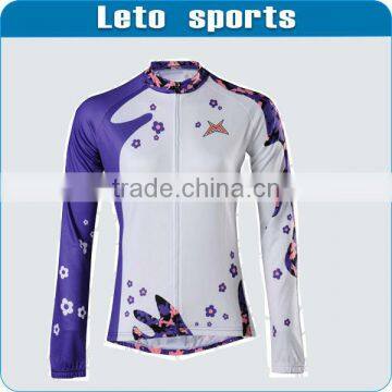 High Performance Cycling Uniform /Bib Shirt For Lady