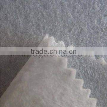 White 0.8mm pk non woven fabric