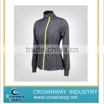 100% Polyester Waterproof Lightweight Jacket For Women