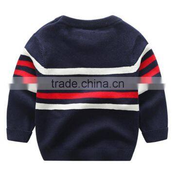 2017 New Models Plain Cotton Pullover Sweaters for Children photo-2