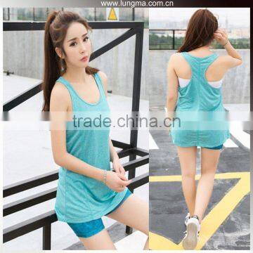 Ladies Yoga Sports Running Clothes Wholesale Gym Fitness Tank Top Woman photo-4