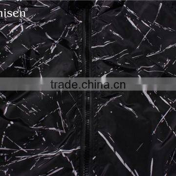 Oem Service Fashion Pringting Custom Men's Softshell Windbreaker Jacket photo-5