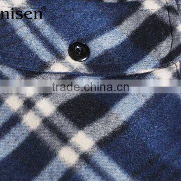 Promotional Stock Lot Apparel Men Fleece Plaids Jacket photo-5