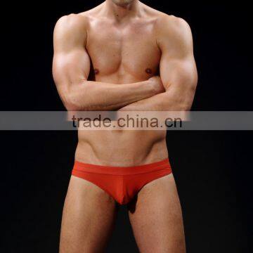 Custom Men's Sey Nylon Thongs Ecellent Quality Underwear Mesh Low Rise Stretch Pouch Bulge Bikini Briefs for Man 7 Color photo-4