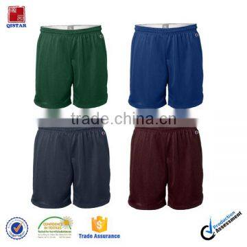 100%Polyester Mesh Elastic Waistband Running Fashion Shorts/Basketball Shorts for Men