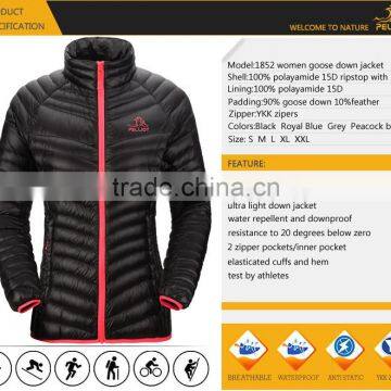OEM ODM Customize Brand White Goose Down Jacket Women photo-6