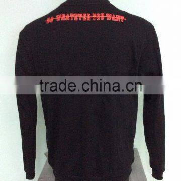 Custom Cheap Graph Printed High Quality Fitted Crewneck Men Pullover Hoodies Sweatshirt photo-2