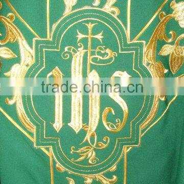 China Factory Supply White Clergy Surplice Robe Gown Acrylic Church Textile photo-5
