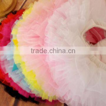 2015 Hot Sales! Baby Pink Wholesale Lace Ruffle Tutu Bloomers Baby Bloomers photo-6