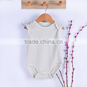 Organic Cotton Baby Rompers Vest Sleeveless Baby Onesie