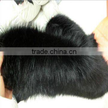 Large amount of high copy black fox wool rabbit hair