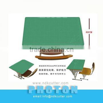 PVC desk mat/hot selling office laptop desk mat