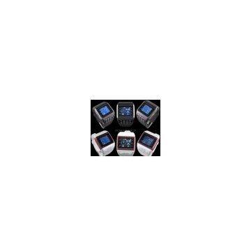 Q8: Dual sim cards dual standby + FM + Pinhole camera + 1.33