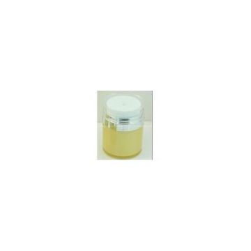 30g 50g  Cylindrical jar with spring lotion palette and overcap