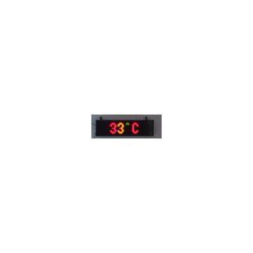 Hong Kong Indoor Double Color LED Moving Message Sign