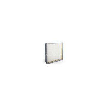 Galvanized sheet / aluminum Frame HVAC replacement filter, Clean Room HEPA Filter