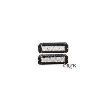 Flood beam 8 Inch 40W Single Row LED Light Bar For Off - road , bulldozer , crane