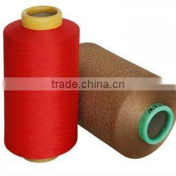 Nim or Him dope dyed dty 150 48 polyester yarn,