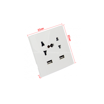 2 USB Port & 2 Walk Sockets