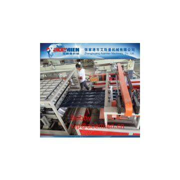 Durable PVC Roof Sheet Machine / Tile Making Machinery for Roofing , Walling and Cladding