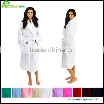 100%Bamboo Robes Organic Bambooo Bathrobes Terry Cloth Fabric for Bathrobe photo-4