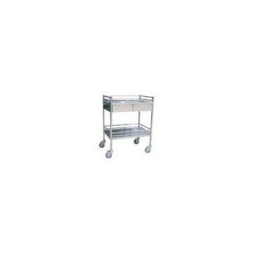 Stainless-steel trolley