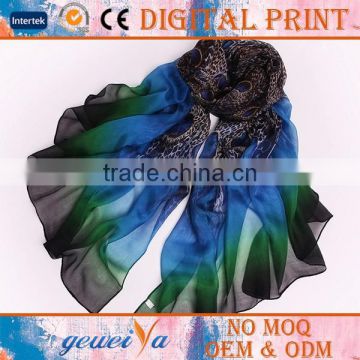 Cashew Printing Chiffon Shawls And Scarves