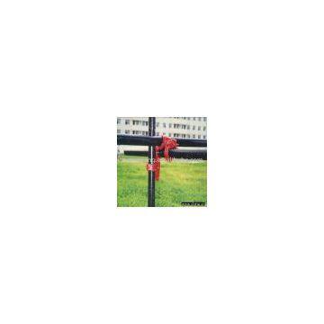 angle iron dimension/double clamp/scaffolding coupler/crossed fastener system